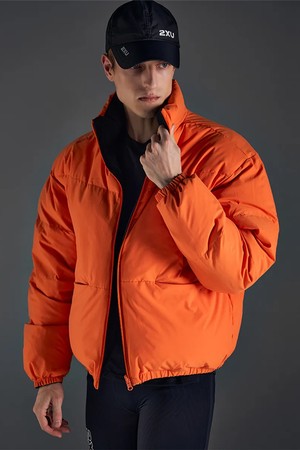 (남성) 리버시블 푸퍼 다운 자켓 오렌지_MK0101DBLK-ORG