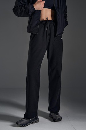 (여성) 멀티사이드 스웻 팬츠 블랙_WK0301ABLK-BLK