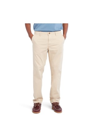 남성 캐주얼 슬림 스트레치 팬츠 베이지_TB0A67ZD2691