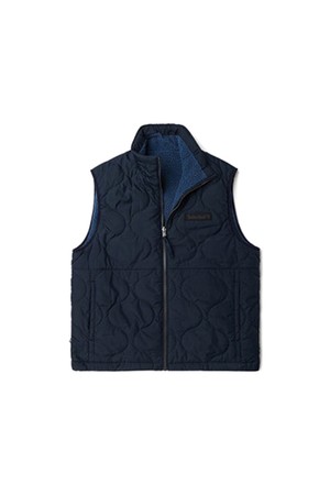 남성 리버시블 플리스 양면 조끼 다크사파이어_TB0A2HX74331