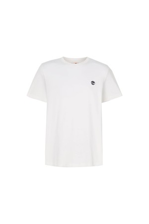 남성 플레인 스몰로고 반팔티 화이트_TB0A2EKJ1001