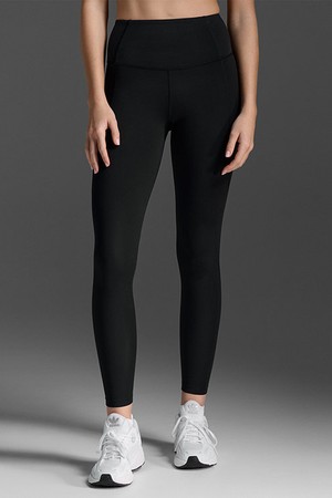 (여성)폼 소프트터치 하이라이즈 컴프레션 타이즈 블랙_WA7301BBLK-BLK