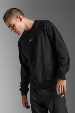 (남성) 모션 프렌치테리 맨투맨_MR7387ABLK-WHT