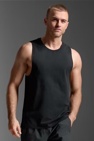 (남성)모션 코튼 플렉스 탱크_MR7428ABLK-BLK