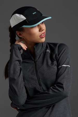 (공용) 라이트 스피드 스몰 캡_UQ7320FBLK-WHT