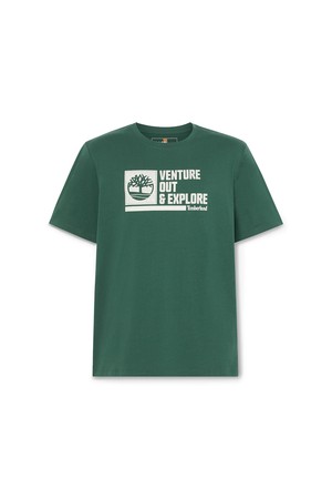 남성 프론트 그래픽 반소매 티셔츠 그린_TB0A5S7XA6X1