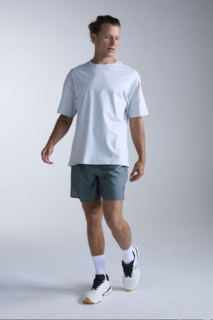 (공용) EZ 오버사이즈드 오가닉 코튼 티셔츠_UR7617AGRM-GRM