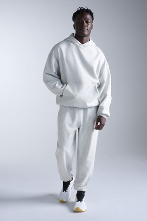 (공용) (UNI) EZ 오버사이즈드 오가닉 코튼 후디_UR7616AGRM-GRM