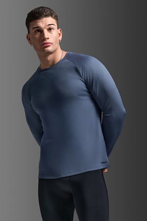 (남성) 에어로 메쉬 롱 슬리브_MR7422AIND-BRF