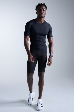 (남성) 코어 컴프레션 반팔티_MA6399ABLK-BLK