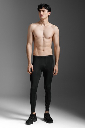 (남성) 코어 컴프레션 타이즈_MA3849BBLK-SLV