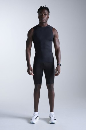 (남성) 코어 컴프레션 슬리브리스_MA6400ABLK-SLV