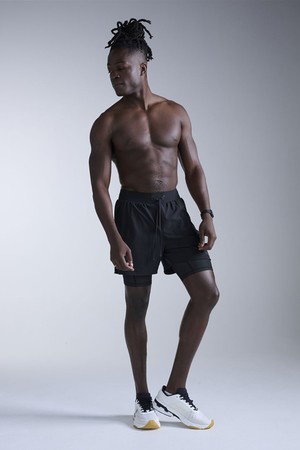 (남성) 플렉스 2 in 1 5 인치 쇼츠_MR7580BBLK-BLK