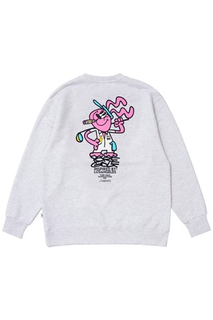 YORF SWEATSHIRTS FRENCH TERRY MUSHROOM_GREY-a