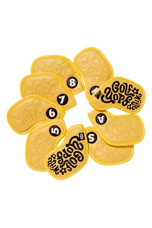 IRON COVER SET QUILTING 욜프 아이언커버 퀼팅_YELLOW-a