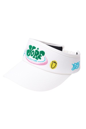 YORF SUN VISOR JELLO_WHITE-a