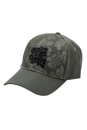 BALL CAP MESH DETAIL 욜프 볼캡 매쉬디테일_KHAKI-a