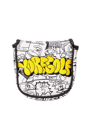 PUTTER COVER NEIGHBORHOOD MALLET 욜프 퍼터커버 네이버후드 말렛_WHITE-a
