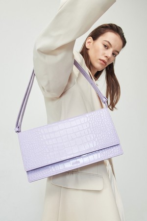 MATIN CROC BAG LILAC