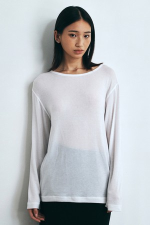 Soft Wool Essential T-Shirt (Ivory)