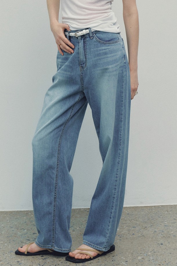 Neev - 데님 - Blue Horizon Denim Pants (Blue)