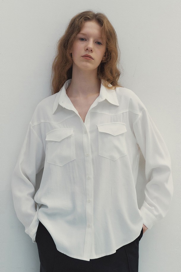 Neev - 셔츠 - Modern Stitch Western Shirts (Ivory)