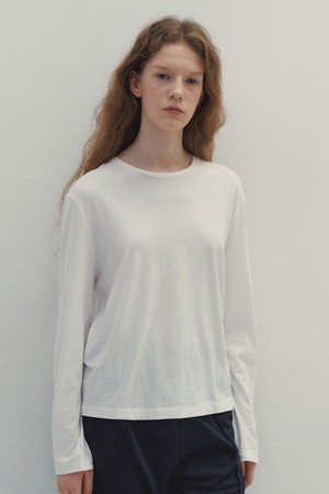 Basic Organic Cotton T-shirt (Ivory)