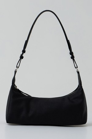 Medium Square Hobo Bag (Black)