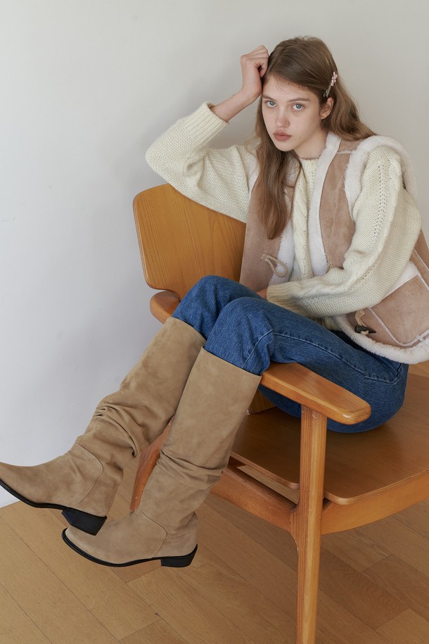 lilyshoe - 부츠/워커 - rood long boots_2 color