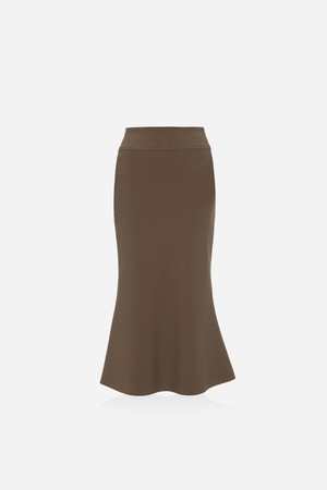 [쥬드 머메이드 스커트_브라운] Jud Mermaid Skirt_Brown