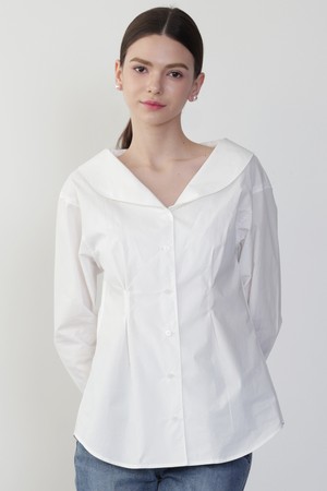 [배우'장나라'님, '이지원'님착용][다미아 카라 셔츠]Damia Collar Shirt