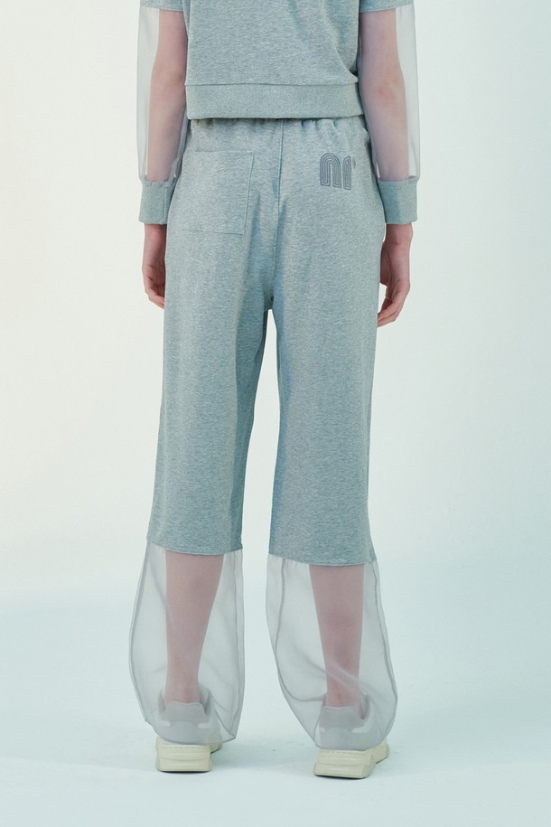 NILLRING - 롱/미디팬츠 - P02.00  Organza mix Pants