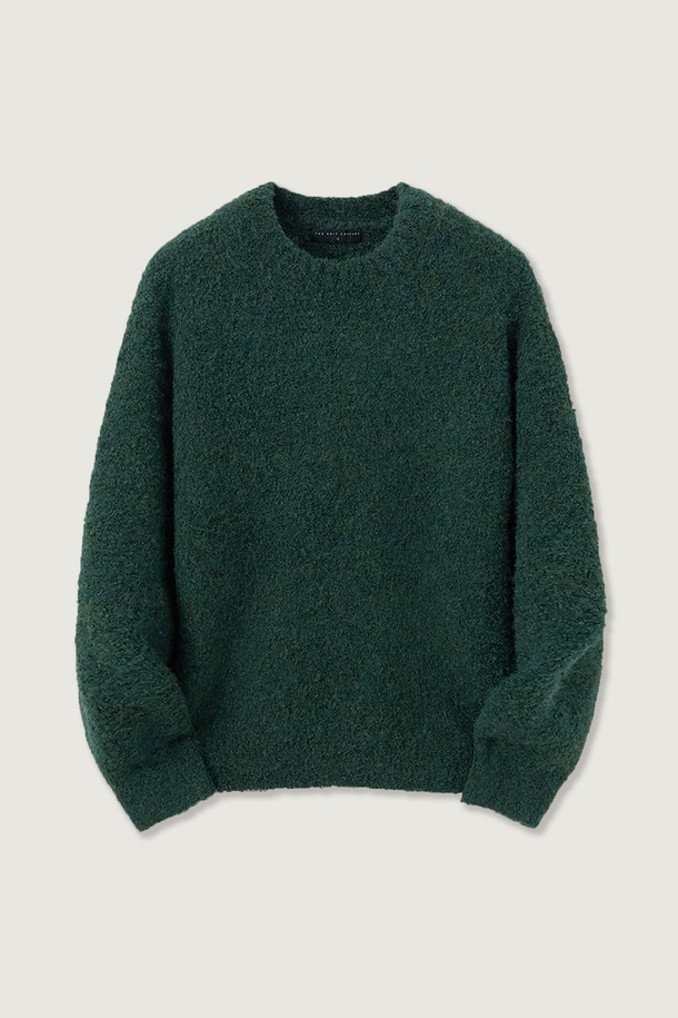 THE KNIT COMPANY - 스웨터 - 소프트 부클 크루넥 니트 6color