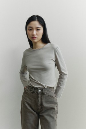 소프트 코튼 베이직 롱슬리브