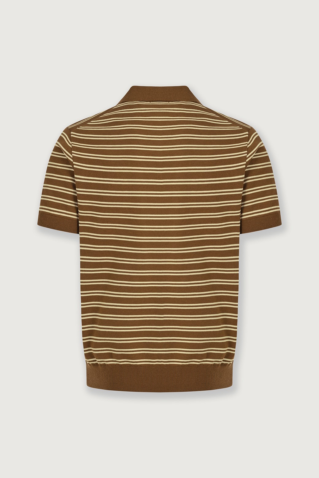THEKNITCOMPANY - 스웨터 - (M) 오레아 스트라이프 폴로 니트 2color