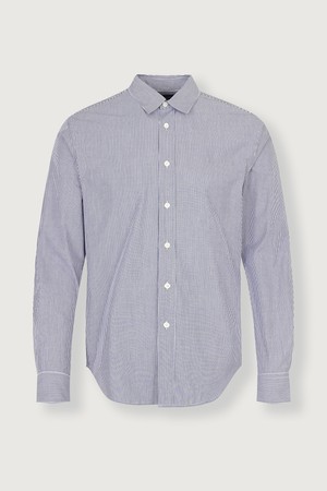 만다 코튼 스트라이프 셔츠