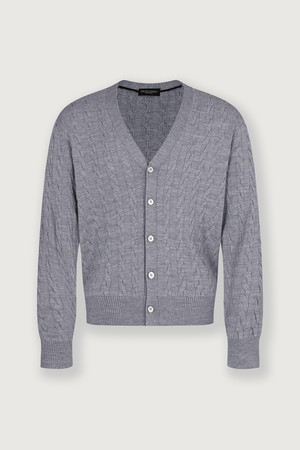 리스 실크 케이블 가디건