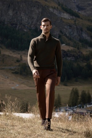 (M) 발투르 울 버튼 스웨터 2color