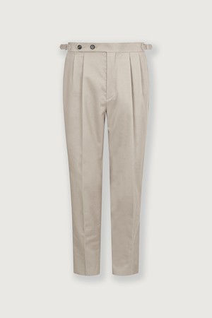 (M) 찰레 코튼 테일러드 팬츠 3color