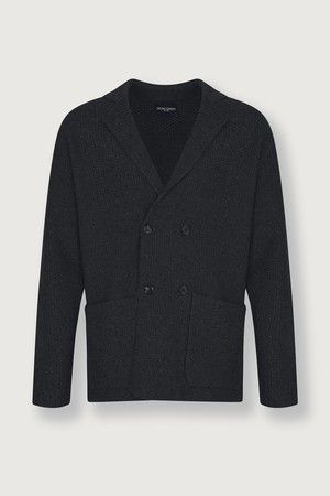 (M) 발투르 울 더블 재킷 [벨루가 차콜]