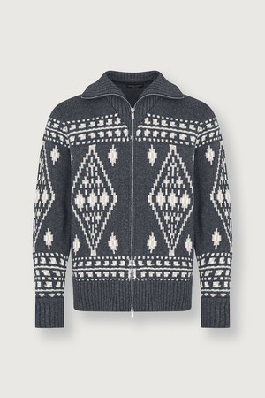 (M) 안테이 캐시미어 코위찬 재킷 [벨루가 차콜]