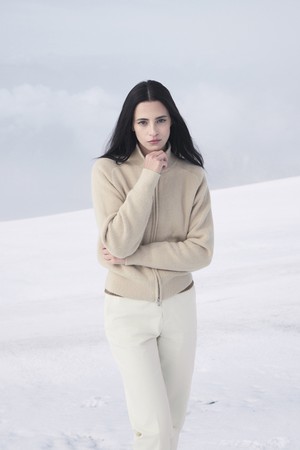 (W) 마엔 로얄 알파카 재킷 2color