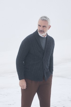 (M) 안테이 캐시미어 케이블 가디건 2color