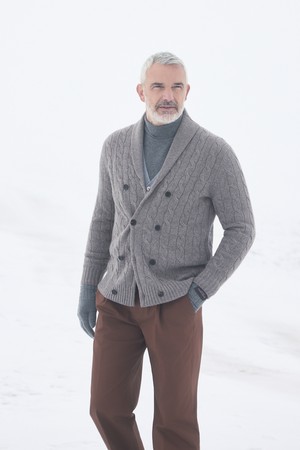 (M) 안테이 캐시미어 케이블 가디건 2color