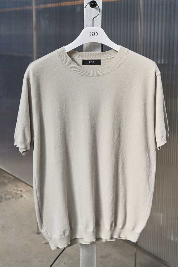 EZIO - 스웨터 - Soft Linen Half Knit_5color