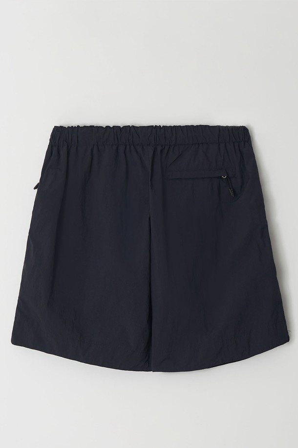 EZIO - 하프팬츠 - Diagonal Banding Half Pants_Navy