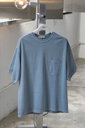 Vintage Pocket T-Shirt_Sky Blue