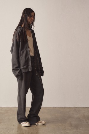 W Raven Extension Pants_Charcoal