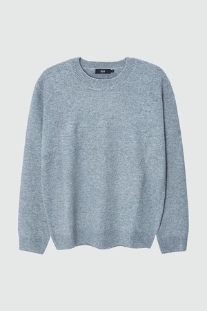 Soft Plain Round Knit_Grey