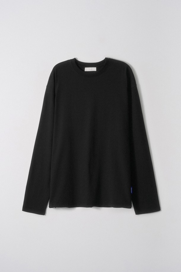 EZIO - 긴팔티셔츠 - Supima Basic L-Sleeve_Black